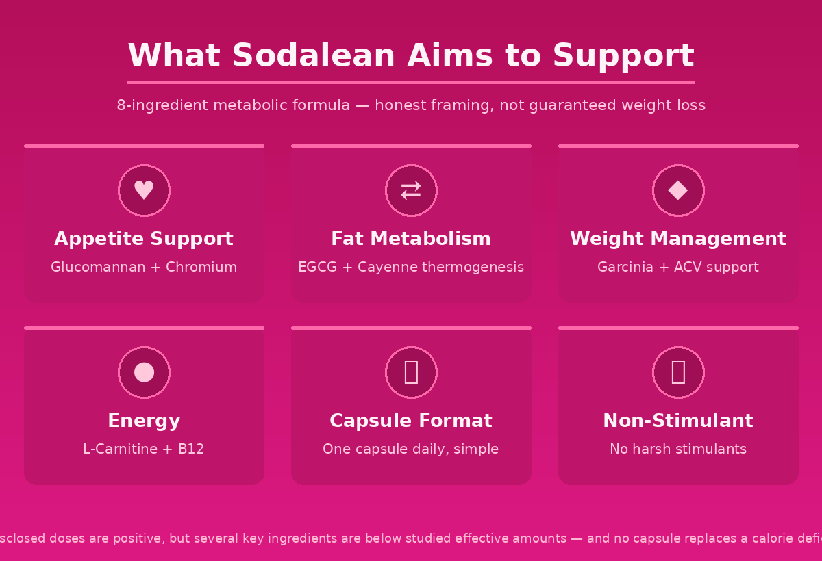 What Sodalean aims to support